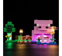 YEABRICKS LED Light for 21268 Minecraft The Baby Pig House Building Blocks Model (Building Set NOT Included)