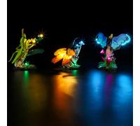YEABRICKS LED Light for 21342 Ideas The Insect Collection Building Blocks Model (Building Set NOT Included)