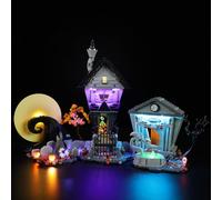 YEABRICKS LED Light for 21351 Ideas Disney Tim Burton's The Nightmare Before Christmas Building Blocks Model (Building Set NOT Included)