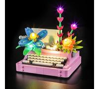 YEABRICKS LED Light for 31169 Creator 3-in-1 Typewriter with Flowers Building Blocks Model (Building Set NOT Included)