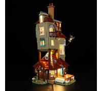 YEABRICKS LED Light for 76437 Harry Potter The Burrow - Collectors' Edition Building Blocks Model (Building Set NOT Included)