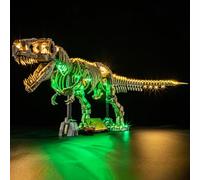 YEABRICKS LED Light for 76968 Jurassic World Dinosaur Fossils: Tyrannosaurus rex Building Blocks Model (Building Set NOT Included)