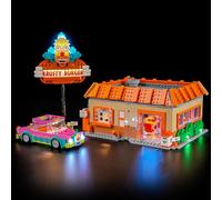 YEABRICKS LED Light for Lego-10352 ICONS The Simpsons: Krusty Burger Building Blocks Model (Building Set NOT Included)