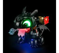 YEABRICKS LED Light for Lego-10375 Icons How to Train Your Dragon: Toothless Building Blocks Model (Lego Set NOT Included)