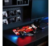 YEABRICKS LED Light for Lego-11375 Icons Ferrari F2004 & Michael Schumacher Building Blocks Model (Building Set NOT Included)