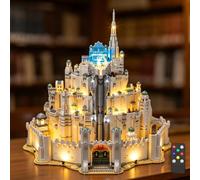 YEABRICKS LED Light for Lego 11377 Icons The Lord of the Rings: Minas Tirith Remote Control Version Building Blocks Model -Gift for Collectors & Hobbyists(Building Set NOT Included)
