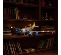YEABRICKS LED Light for Lego-11378 Icons Douglas DC-3 PAN AM Airliner Building Blocks Model (Building Set NOT Included)