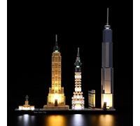 YEABRICKS LED Light for Lego-21028 Architecture New York City Building Blocks Model (Lego Set NOT Included)