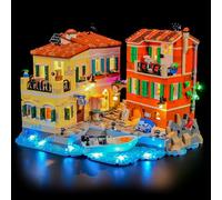 YEABRICKS LED Light for Lego-21359 ideas Italian Riviera Building Blocks Model (Building Set NOT Included)