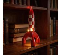 YEABRICKS LED Light for Lego-21367 Ideas Tintin Moon Rocket Building Blocks Model (Building Set NOT Included)