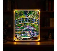 YEABRICKS LED Light for Lego-31220 Art Claude Monet - Bridge over a Pond of Water Lilies Building Blocks Model (Building Set NOT Included)