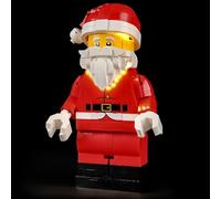 YEABRICKS LED Light for Lego-40820 minifigures Up-Scaled Santa Minifigure Building Blocks Model (Building Set NOT Included)