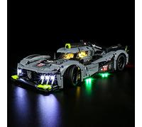 YEABRICKS LED Light for Lego-42156 Technic PEUGEOT 9X8 24H Le Mans Hybrid Hypercar Building Blocks Model (Lego Set NOT Included)