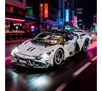 YEABRICKS LED Light for Lego-42214 Technic Lamborghini Revuelto Super Sports Car Building Blocks Model (Building Set NOT Included)