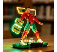 YEABRICKS LED Light for Lego-43016 Editions Cristiano Ronaldo - Soccer Legend Building Blocks Model (Building Set NOT Included)