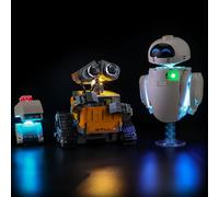 YEABRICKS LED Light for Lego-43279 Disney WALL-E and EVE Building Blocks Model (Building Set NOT Included)