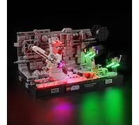 YEABRICKS LED Light for Lego-75329 Star Wars Death Star Trench Run Diorama Building Blocks Model (Lego Set NOT Included)