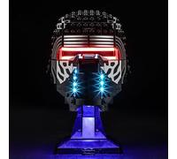 YEABRICKS LED Light for Lego-75415 STAR WARS Kylo Ren Helmet Building Blocks Model (Building Set NOT Included)