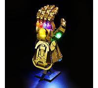 YEABRICKS LED Light for Lego-76191 Marvel Infinity Gauntlet Building Blocks Model (Lego Set NOT Included)