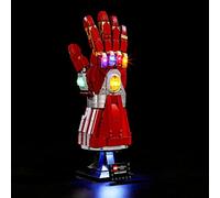 YEABRICKS LED Light for Lego-76223 Marvel Nano Gauntlet Building Blocks Model (Lego Set NOT Included)