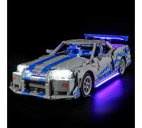 YEABRICKS LED Light Kit for Lego 42210 Nissan Skyline GT-R R34
