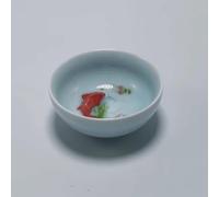 YEAG Porcelain Celadon Fish Teacup Chinese Tea Cup Set Teapot Drinkware Ceramic China Kung Fu Tea Set Ceramic Cup Chinese