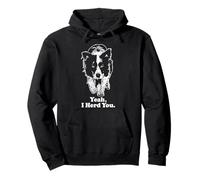 Yeah I Herd You Border Collie Shirt | Funny Dog Lover Pullover Hoodie