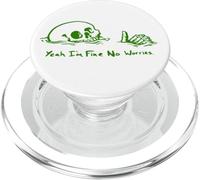 Yeah I'm Fine, No Worries, Drowning Skull, Everything's Fine PopSockets PopGrip for MagSafe