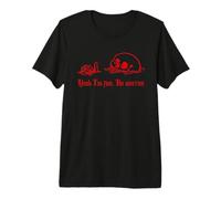 Yeah I'm Fine, No Worries, Drowning Skull, Everything's Fine Premium T-Shirt