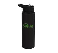 Yeah I'm Fine, No Worries, Drowning Skull, Everything's Fine Stainless Steel Insulated Water Bottle