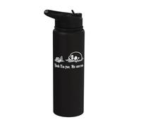 Yeah I'm Fine, No Worries, Drowning Skull, Everything's Fine Stainless Steel Insulated Water Bottle