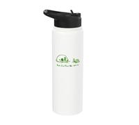 Yeah I'm Fine, No Worries, Drowning Skull, Everything's Fine Stainless Steel Insulated Water Bottle