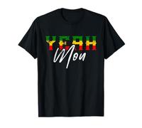 Yeah Mon Rasta Reggae Music Rastafari Roots Jamaican T-Shirt