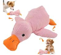 YeahBoom Anti-Stress Duck Dog, Dog Toy Duck, Squeaky Toy, Dog Cuddly Toy, Indestructible Cuddly Toy for Dogs, Dog Toys for Small, Medium Dogs