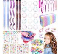 YeahBoom Hair Glitter Kit, 347 Pieces Rhinestones for Hair, Glitter for Hair, Machine for Hair, Beauty Kit for Hair, Hair Machine, Rhinestones on Hair, Kit for Girls