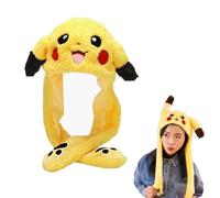 YeahBoom Movable Ear Rabbit Hat, Rabbit Hat, Plush Bunny Ears, Rabbit Hat with Movable Ears, Funny Hat for Adults Children, for Christmas Party, Fancy Dress, Cosplay