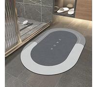 YeahBoom Super Absorbent Floor Mat, Dirt-Repellent Floor Mat for Bathroom, Memory Foam Bath Mat Set, Microfibre Bath Mat, Shower Mat, Non-Slip, Non-Slip Microfibre Bath Mats