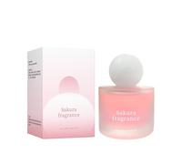 Yeahdor Fresh Cherry Blossom Perfume For Women 50ml Floral Scented Body Mist Alcohol Free Light Fragrance Everyday Pink One Size