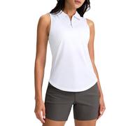 Yeahdor Golf Shirt Women Golf Shirt for Women Durable Tee Soft Tee Pack Best Rubber Flexible Country Club White S