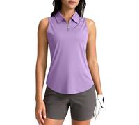 Yeahdor Golf Shirt Women Golf Shirt for Women Durable Tee Soft Tee Pack Best Rubber Flexible Country Club Purple S