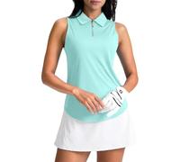Yeahdor Golf Shirt Women Golf Shirt for Women Durable Tee Soft Tee Pack Best Rubber Flexible Country Club Light Green XL