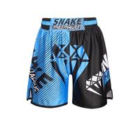 Yeahdor Muay Thai Shorts Kids Boys Kick Boxing Trunks MMA Martial Arts Bottoms Gym Training Underwear Sportshorts Type F 9-10 Years