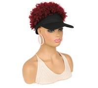 Yeahdor Seamless Wig Cap for Women Stretchy Hair Net Hat Voluminous Undercap Ideal for Lace Wigs and Fashion Accessories Burgundy One Size