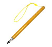 Yeahdor Stainless Steel Telescopic Pointer, Conducting Baton, Eyeglass Store Home Eye Test Tool Yellow One Size