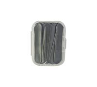 Yeahdor Unisex Golf Weight Sticky Tape Golf Weight Tape Tennis Adhesive Roll Tennis Sticky Piece 3g Black#30Pcs One Size
