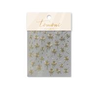 Yeahdor Vintage Firework Nail Art Stickers 2Pcs Retro Manicure Decals Self Adhesive DIY Nail Decor for Women Girls Party Christmas Gift Beauty Supplies Type 3 One Size