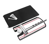Yeahmart Golf Putting Alignment Mirror Training Aid Trainer Eye Line Practice Your Putting Alignment Tool 12x5.5 inch