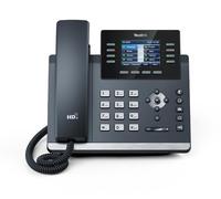 Yealink SIP-T44W IP Desk Phone, upto 12 SIP accounts, Dual Band Wi-Fi, Bluetooth, Colour Display