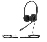 Yealink 1308029 YHS34 Lite Dual Wired Headset Head-band Black