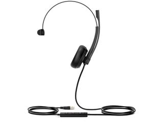 Yealink 1308042 UH34 Mono UC Headset Wired Black
